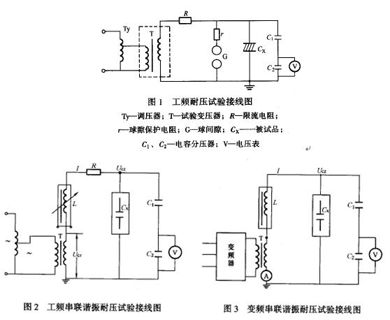 工頻耐壓試驗(yàn)接線圖